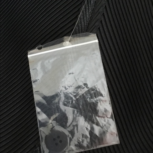 RARE Issey Miyake White Label Pleated Blazer Pristine Archival Black Pleats JP 4 - Picture 6 of 7